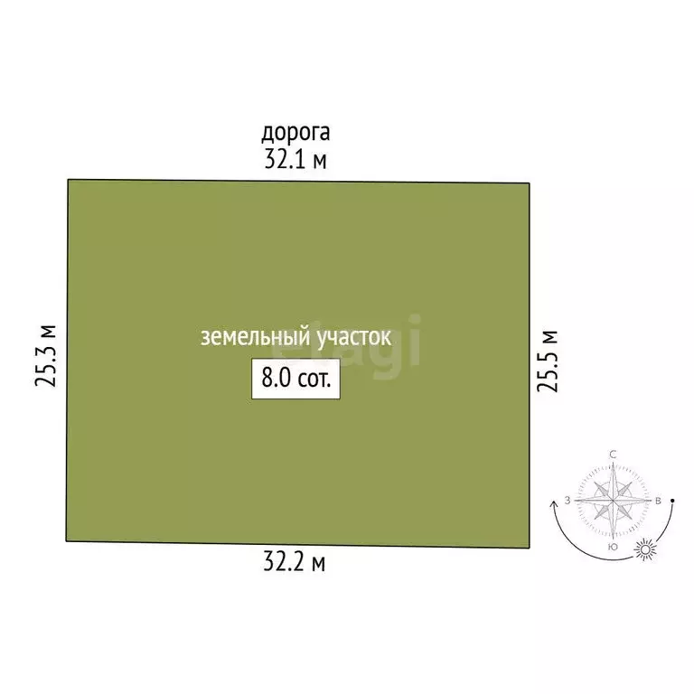 Участок в Урожайновское сельское поселение, СНТ Проектировщик (8.04 м) - Фото 1