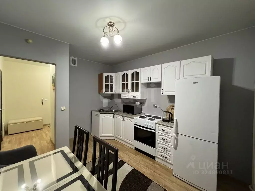 1-к кв. Тюменская область, Тюмень ул. Николая Зелинского, 24 (38.0 м) - Фото 1