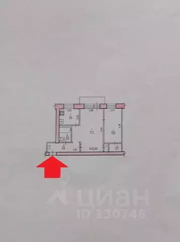 2-к кв. Хабаровский край, Хабаровск Союзная ул., 29Б (44.1 м) - Фото 1