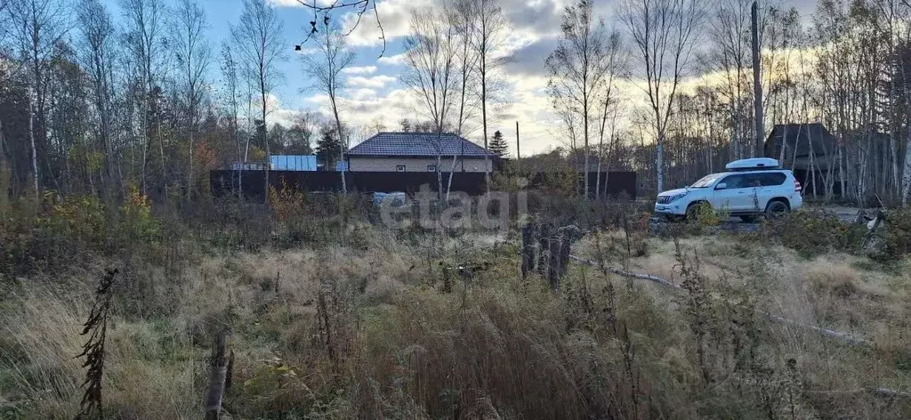 Участок в Сахалинская область, Южно-Сахалинск Мечта СНТ, ул. 5-я (11.0 ... - Фото 1