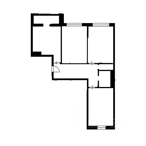 3-к кв. Москва ул. Эльдара Рязанова, 4 (118.0 м) - Фото 2