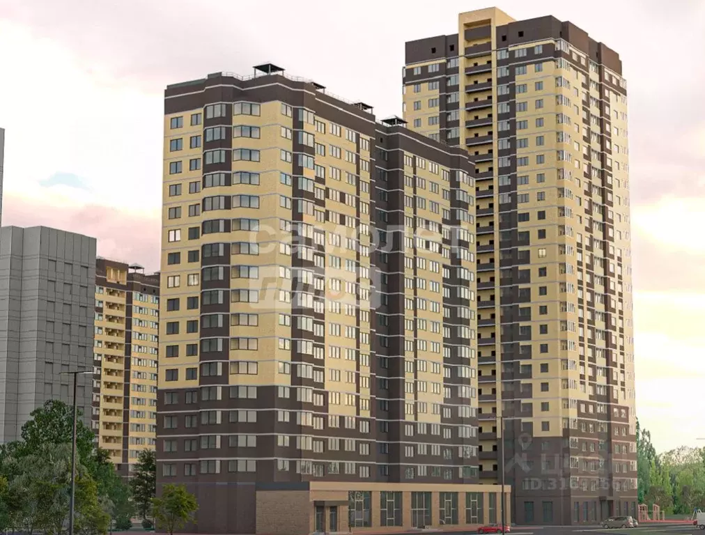 2-к кв. Липецкая область, Липецк Московская ул., 155 (61.0 м) - Фото 0