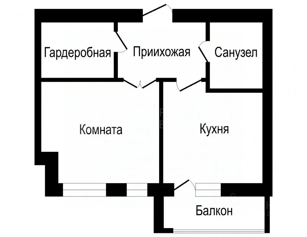 1-к кв. Тюменская область, Тюмень ул. 50 лет Октября, 75к4 (40.1 м) - Фото 1