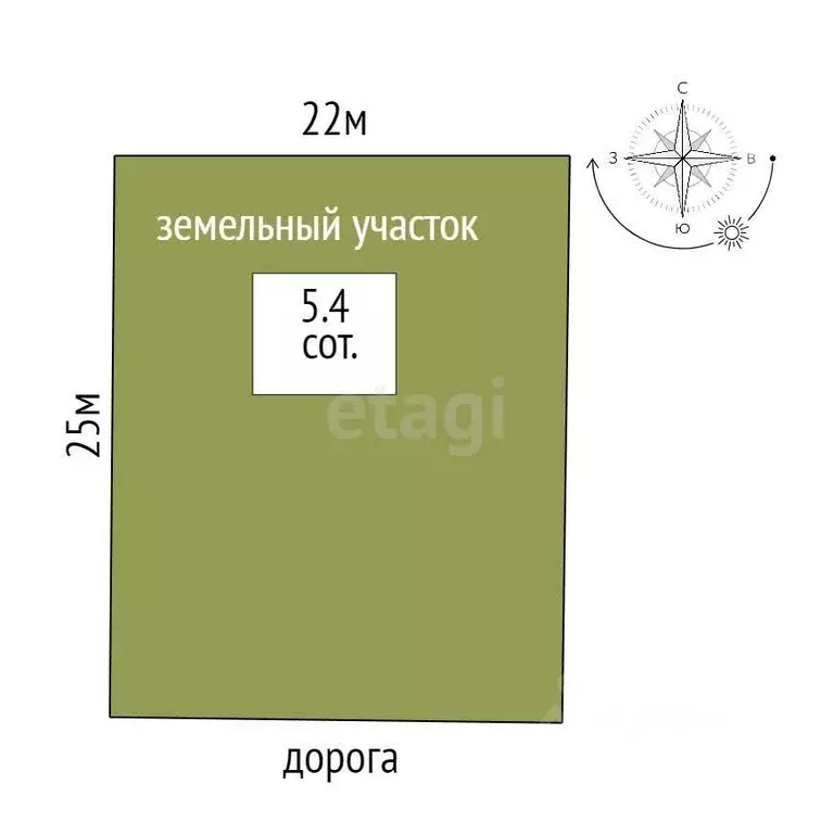 Участок в Ростовская область, Аксайский район, Рассветовское с/пос, ... - Фото 2