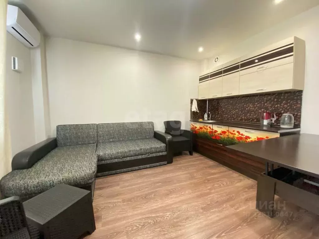 Студия Тюменская область, Тюмень Кремлевская ул., 112к1 (26.5 м) - Фото 1