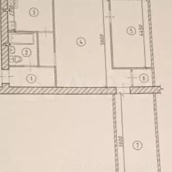 3-к. квартира, 56 м, 5/5 эт. - Фото 0
