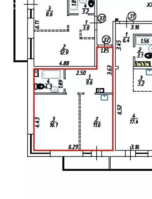 Квартира-студия: Иркутск, улица Варламова, 106 (45.2 м) - Фото 1