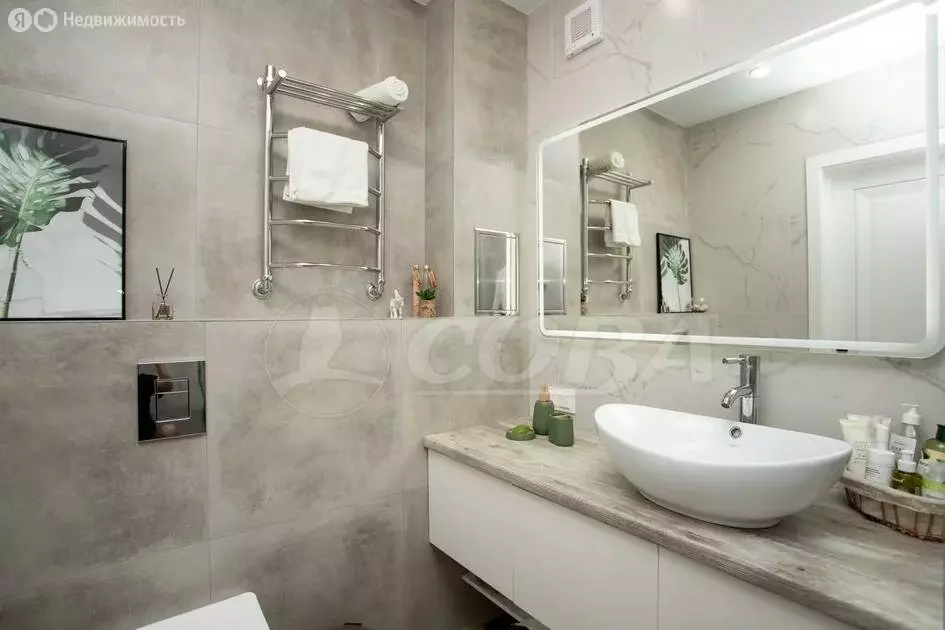 2-комнатная квартира: Тюмень, улица Николая Ростовцева, 26к1 (54.6 м) - Фото 1