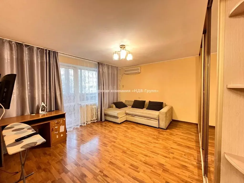 2-к кв. Хабаровский край, Хабаровск Вяземская ул., 1 (49.7 м) - Фото 1