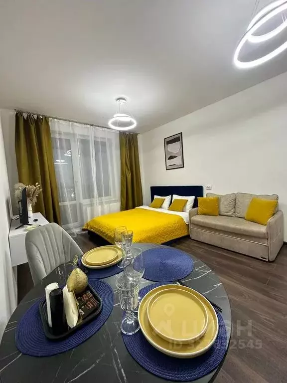 Студия Санкт-Петербург Фарфоровская ул., 7к2 (26.0 м) - Фото 1