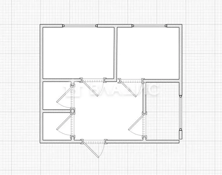 2-к кв. Пензенская область, Пенза ул. Урицкого, 3А (43.9 м) - Фото 2