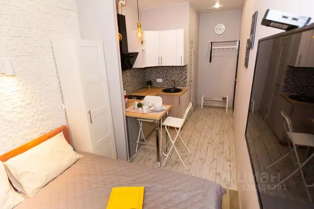 Студия Москва ул. Бутлерова, 7Б (17.0 м) - Фото 1