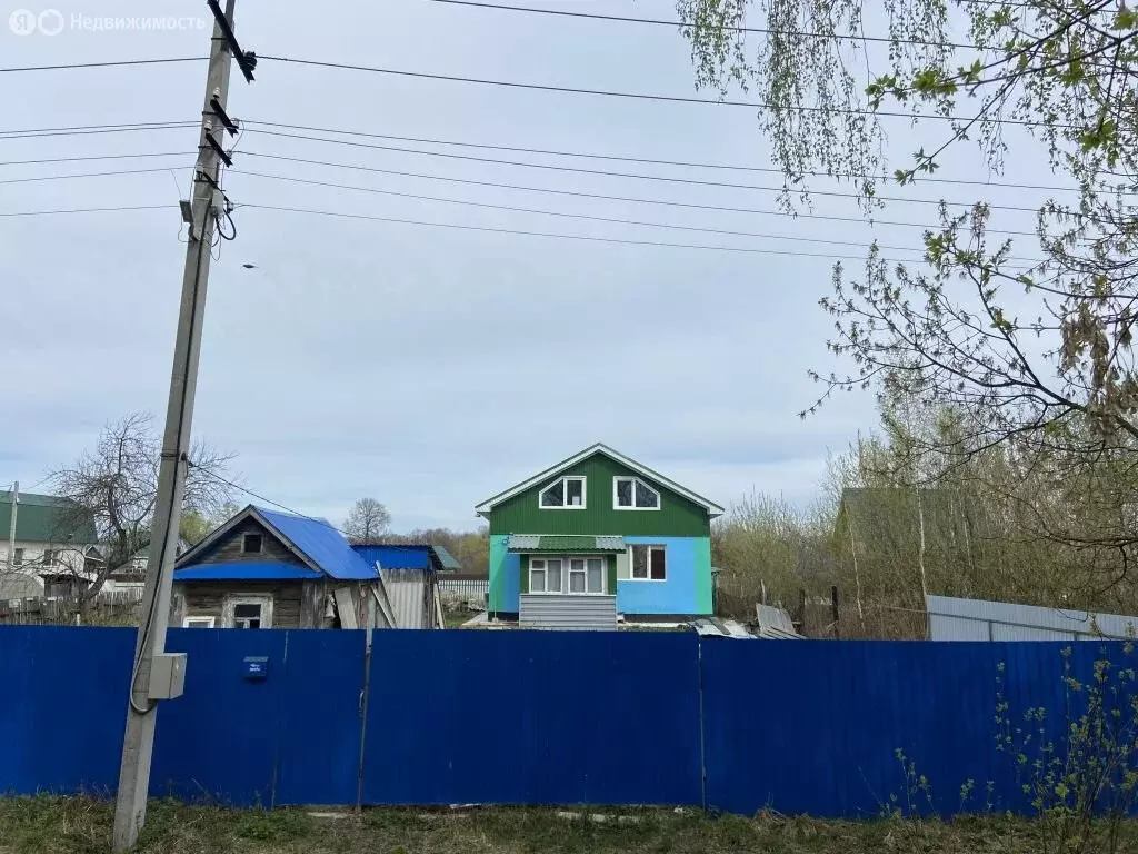 Дом в Нижегородская область, Балахнинский муниципальный округ, деревня ... - Фото 0