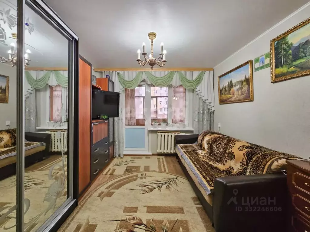 1-к кв. Татарстан, Нижнекамск просп. Вахитова, 19А (30.0 м) - Фото 1