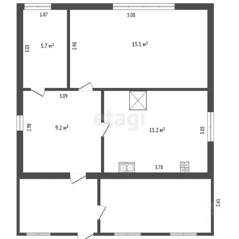 Дом в Владимирская область, Суздальский район, Новоалександровское ... - Фото 1