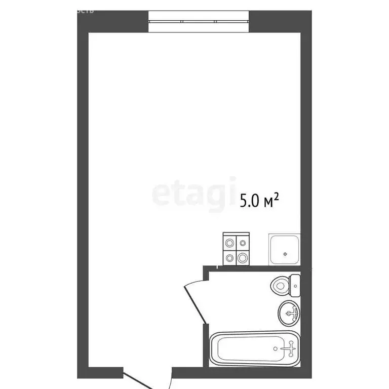 Квартира-студия: Новый Уренгой, микрорайон Лимбяяха, микрорайон ... - Фото 1