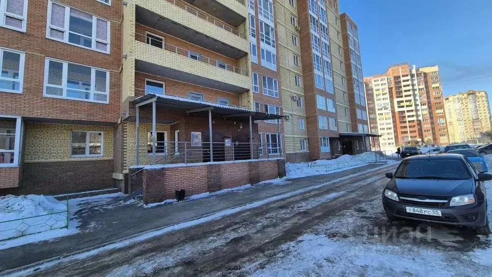 Студия Омская область, Омск Пригородная ул., 21к4 (26.8 м) - Фото 1