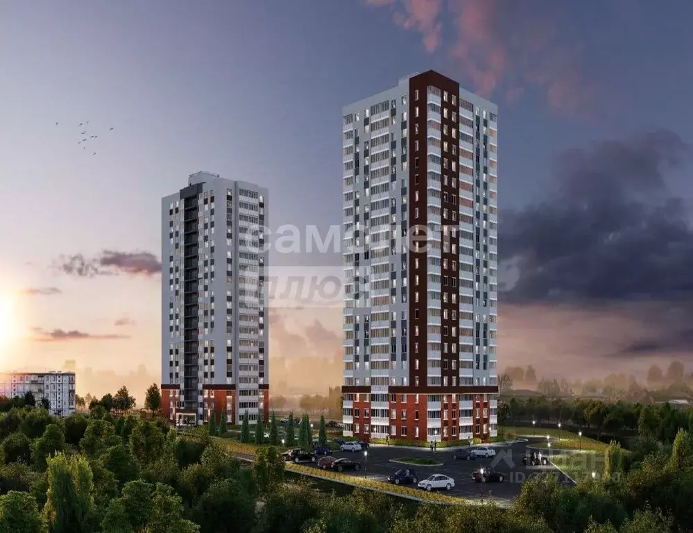 1-к кв. Липецкая область, Липецк Агрономическая ул., 3 (41.25 м) - Фото 1