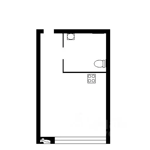 Студия Москва Автозаводская ул., 23К7 (40.0 м) - Фото 1