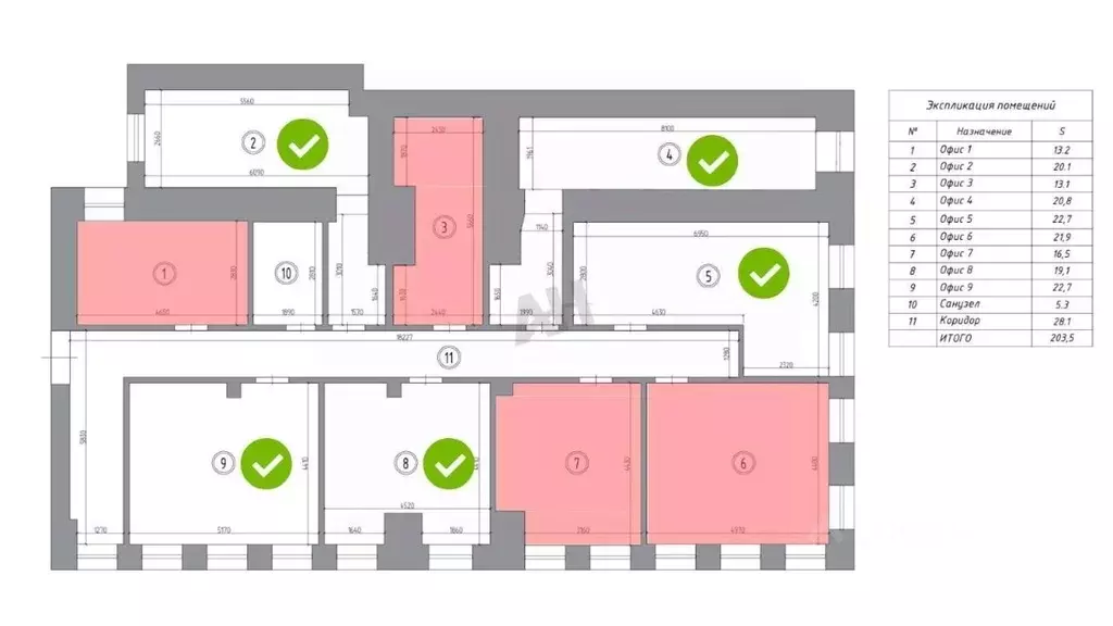 Офис в Москва Напрудный пер., 8С1 (14 м) - Фото 2