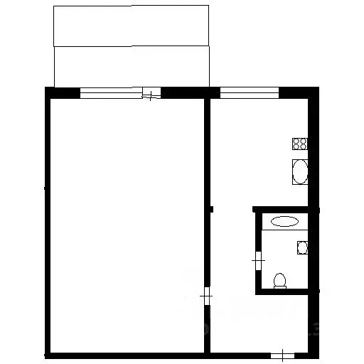 1-к кв. Москва Зеленодольская ул., 9К3 (35.0 м) - Фото 2