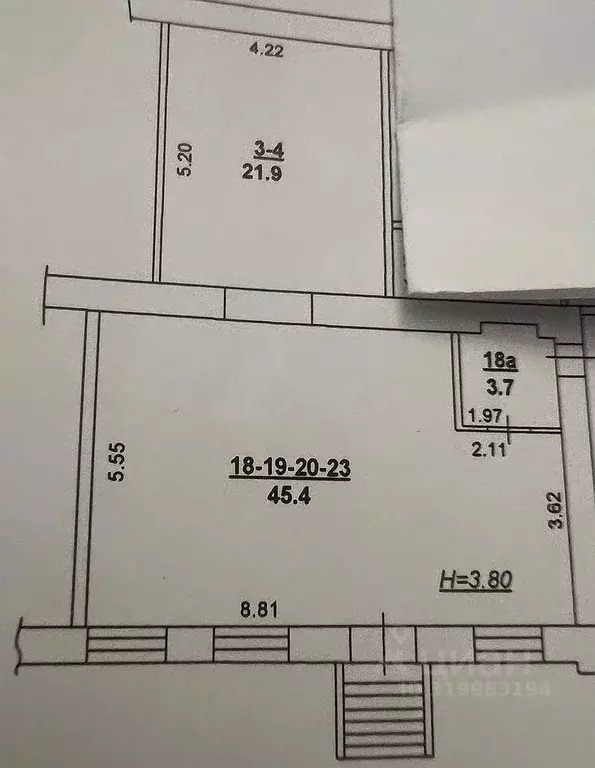 Офис в Ростовская область, Ростов-на-Дону ул. Серафимовича, 53 (71 м) - Фото 1
