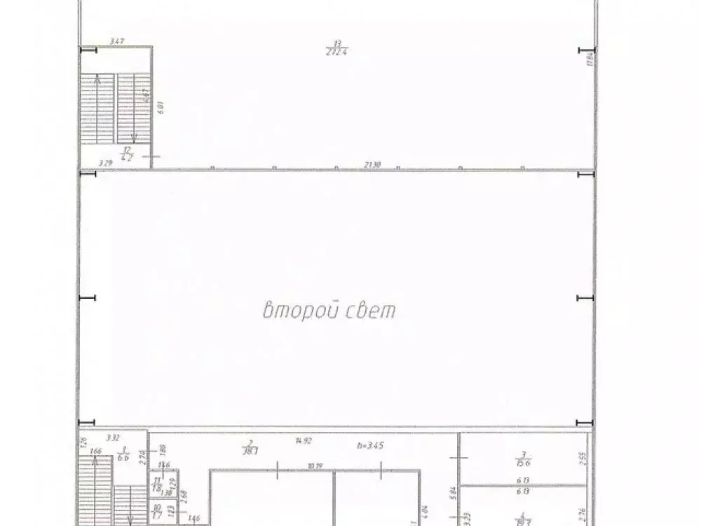 Склад в Московская область, Лосино-Петровский ул. Чкалова, 42к1 (1462 ... - Фото 2