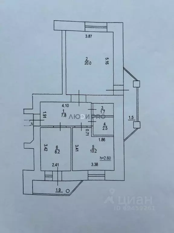 2-к кв. Кировская область, Киров ул. Ленина, 134к1 (50.4 м) - Фото 2
