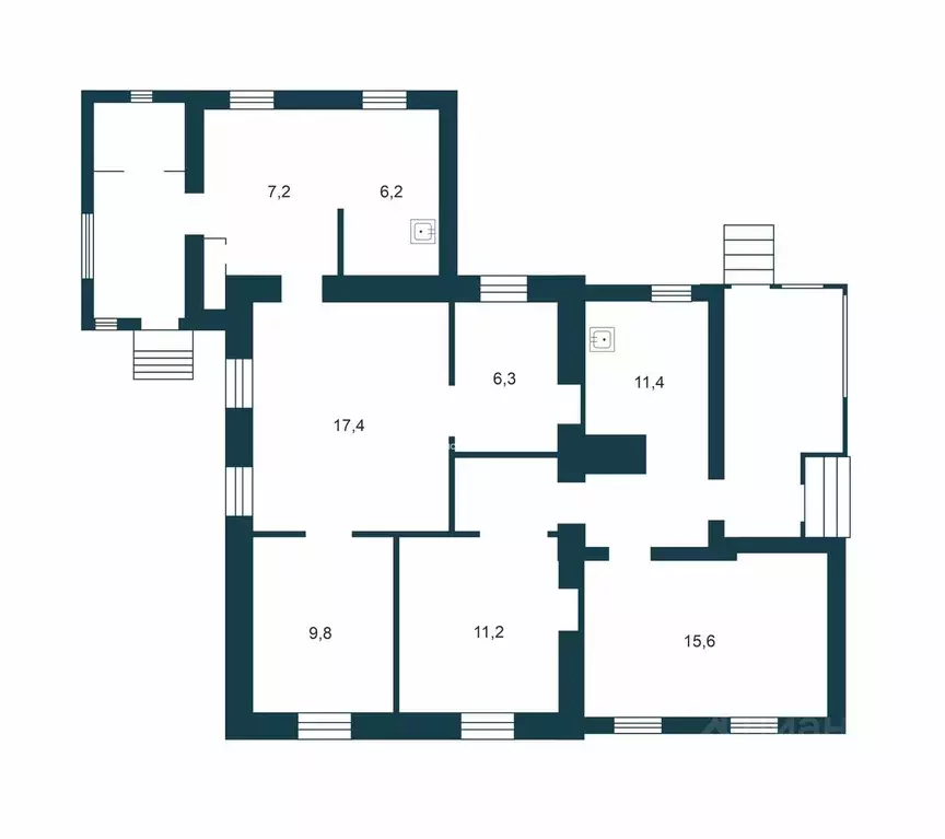 Дом в Новосибирская область, Новосибирск Телецкая ул., 48 (89 м) - Фото 2