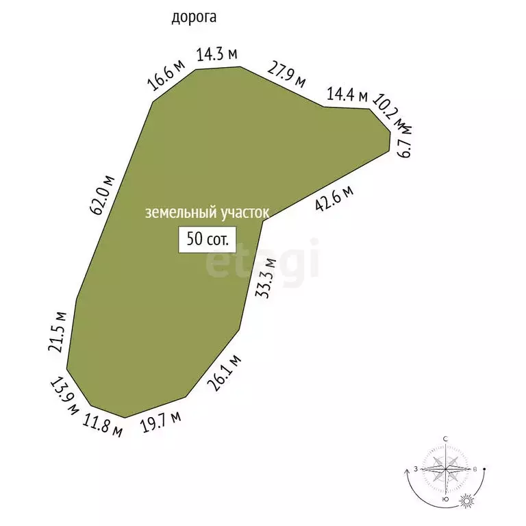 Участок в Выборгский район, Полянское сельское поселение, посёлок ... - Фото 1