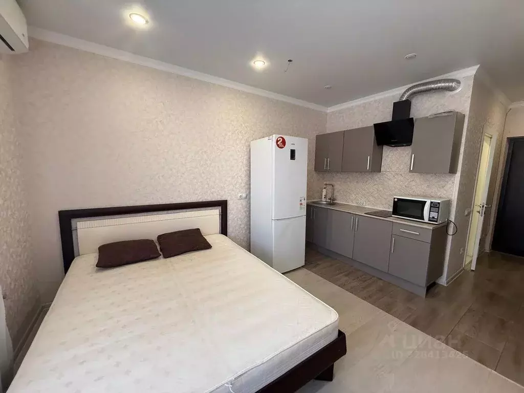 Студия Ростовская область, Ростов-на-Дону Берберовка мкр, ул. ... - Фото 1