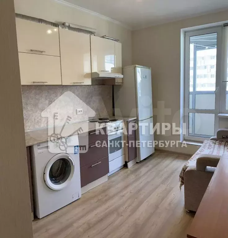 1-к. квартира, 30,2 м, 9/17 эт. - Фото 1