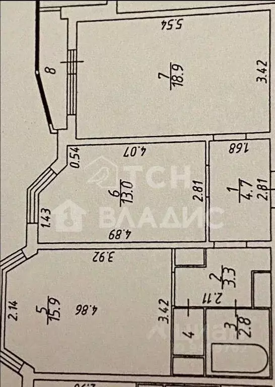 2-к кв. Московская область, Балашиха Изумрудный кв-л, 5 (59.7 м) - Фото 2