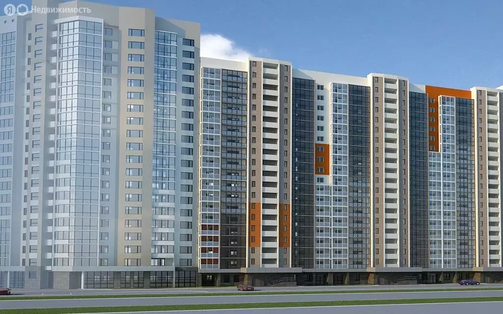 3-комнатная квартира: Челябинск, жилой район Академ Риверсайд (97.45 ... - Фото 1