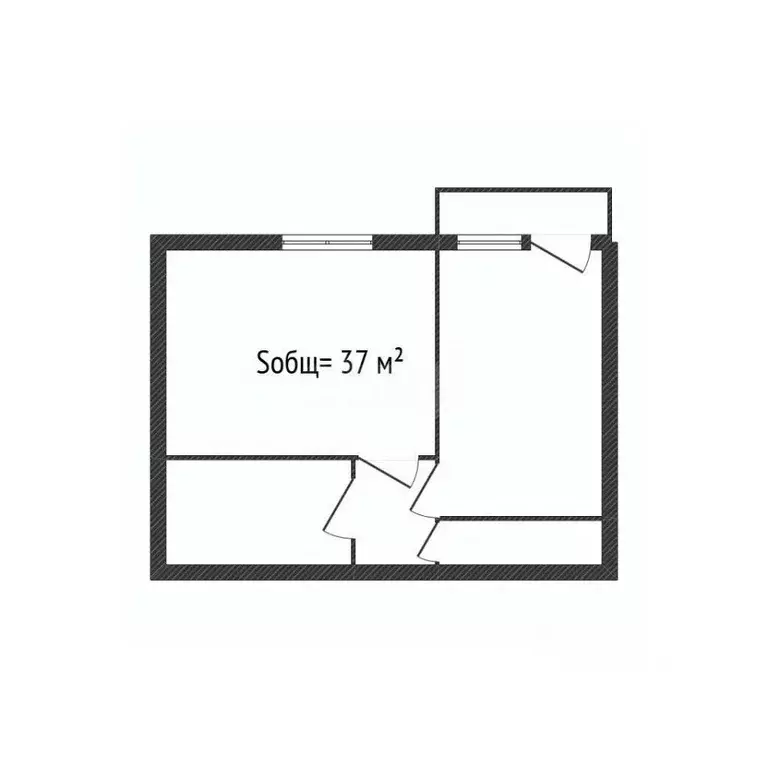 1-к кв. Брянская область, Брянск Московский просп., 81/3 (37.0 м) - Фото 2