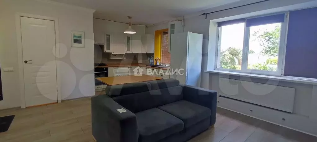 1-к. квартира, 42,8 м, 1/2 эт. - Фото 1