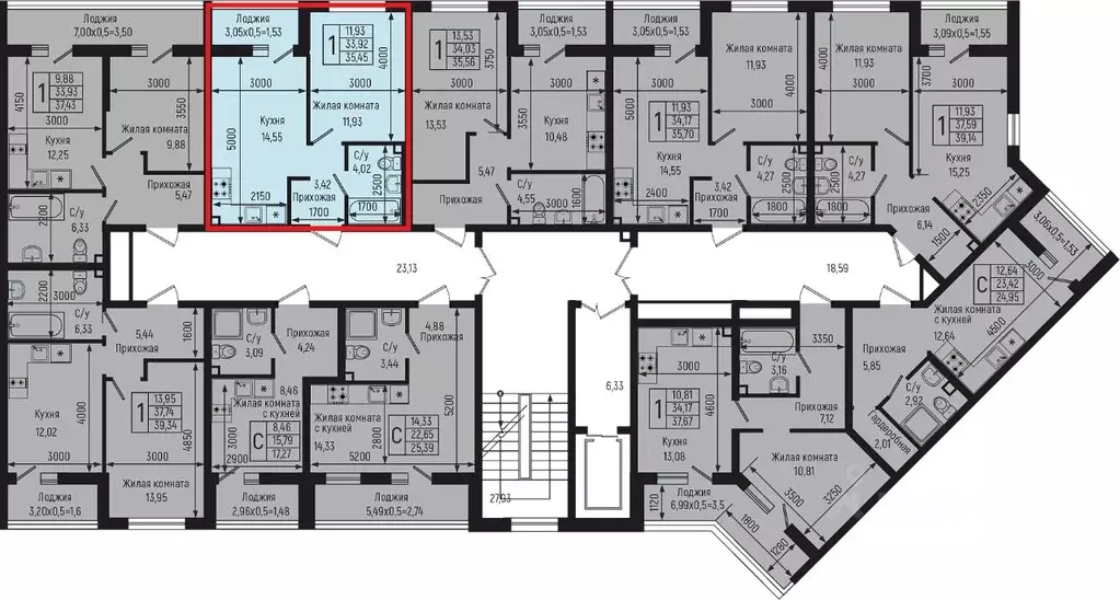 1-к кв. Краснодарский край, Туапсинский муниципальный округ, с. Небуг ... - Фото 2