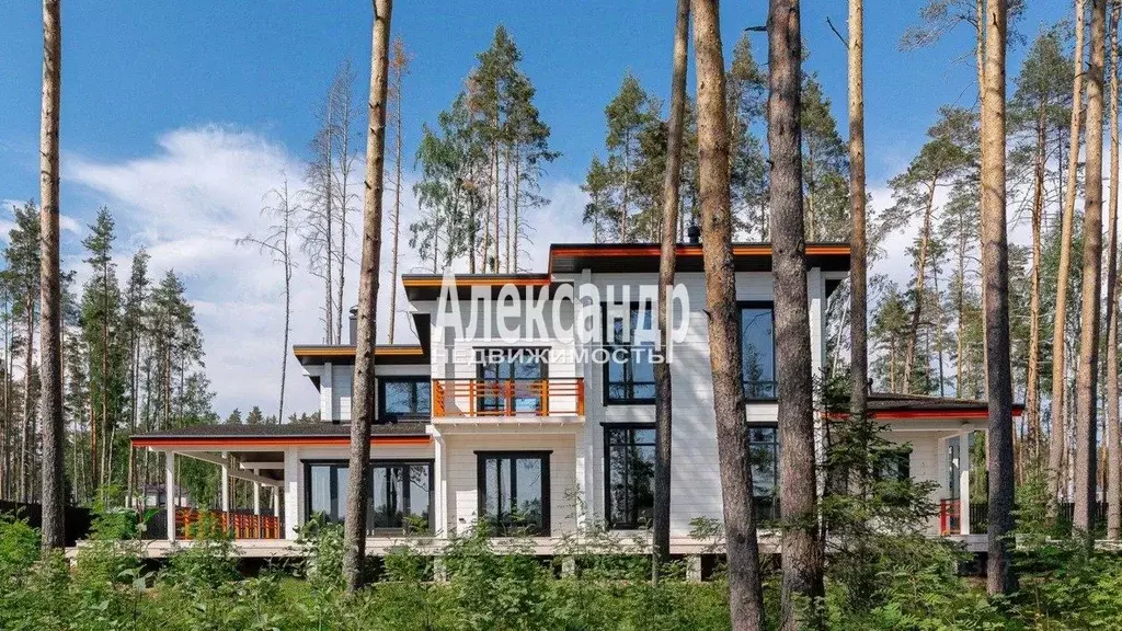 Коттедж в Ленинградская область, Выборгский район, Полянское с/пос, ... - Фото 0