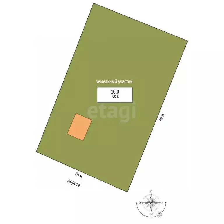 Участок в Костромская область, Красносельский район, Боровиковское ... - Фото 2