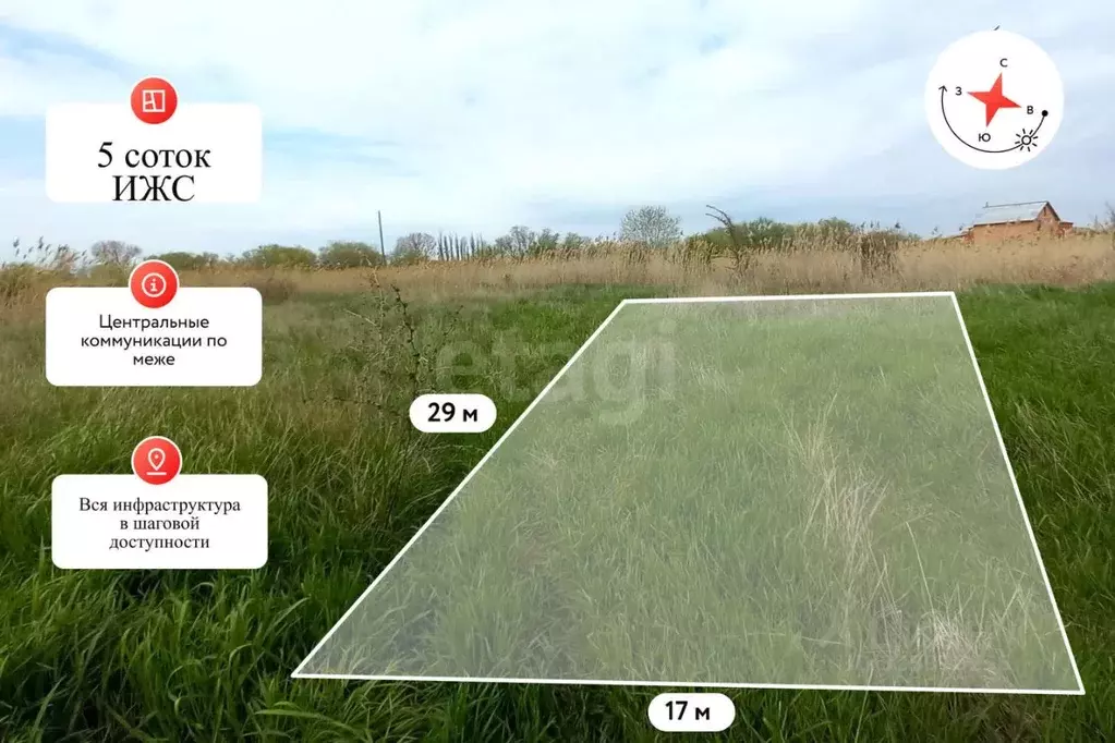 Участок в Краснодарский край, Темрюк ул. Горького (5.0 сот.) - Фото 1