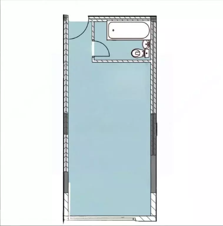 Студия Краснодарский край, Анапа ул. Ленина, 229 (20.0 м) - Фото 2