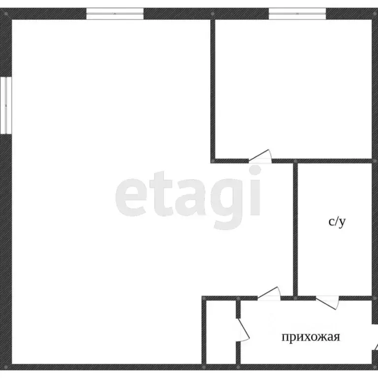 1-к кв. Костромская область, Кострома Никитская ул., 134 (23.0 м) - Фото 1