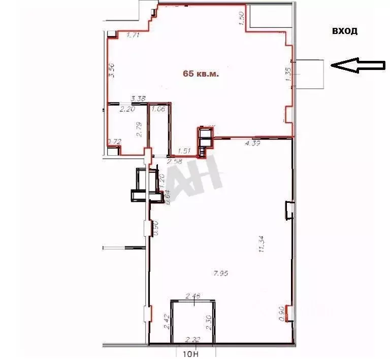 Помещение свободного назначения в Москва Большая Почтовая ул., 32к2 ... - Фото 2