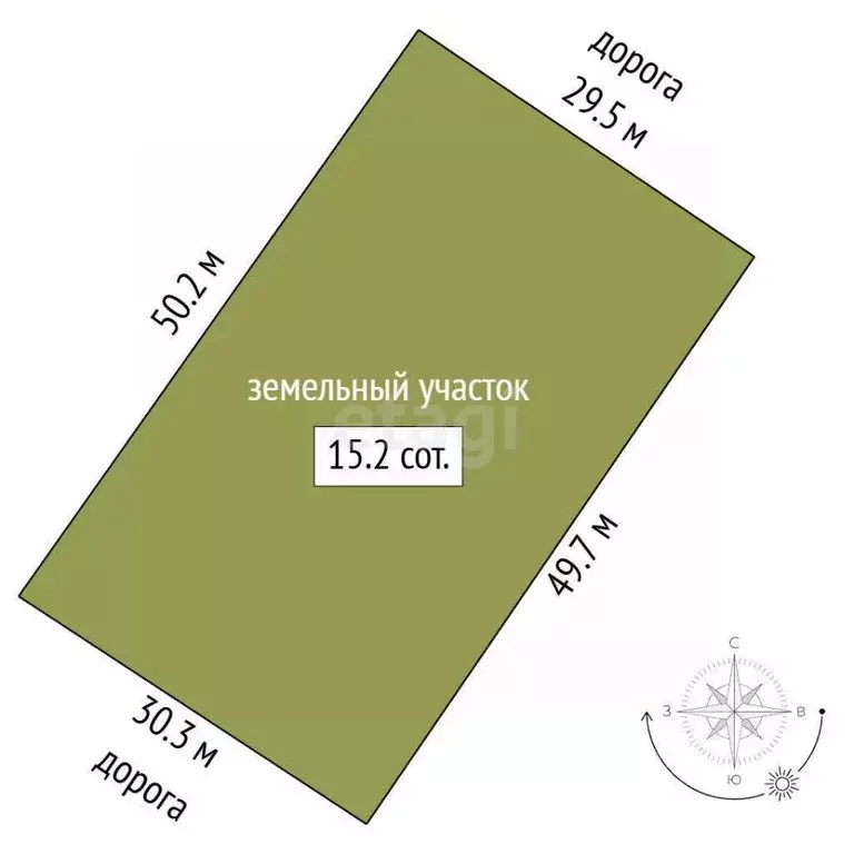 Участок в Кемеровская область, Кемеровский муниципальный округ, д. ... - Фото 2