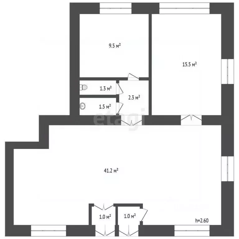 Торговая площадь в Хабаровский край, Вяземский ул. Котляра, 36 (73 м) - Фото 1