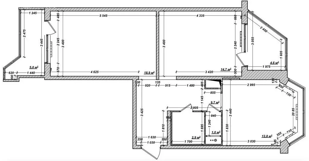 2-комнатная квартира: Москва, Туристская улица, 16к4 (65 м) - Фото 1