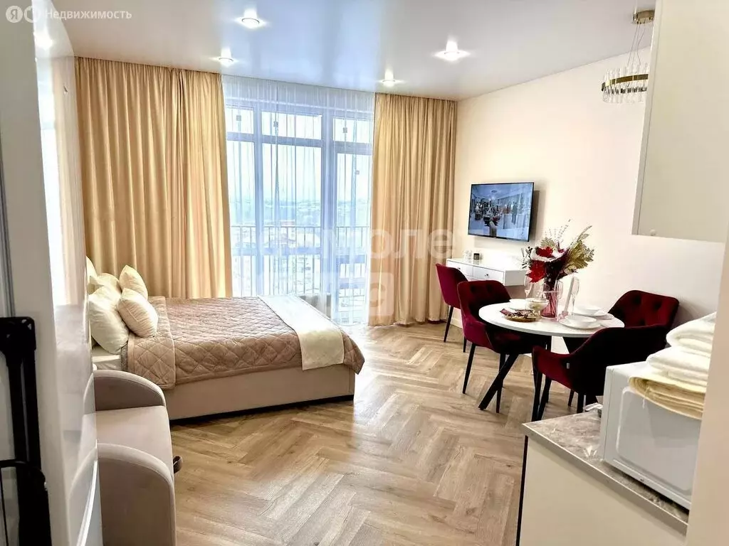 Квартира-студия: Иркутск, Култукская улица, 18 (28 м) - Фото 1