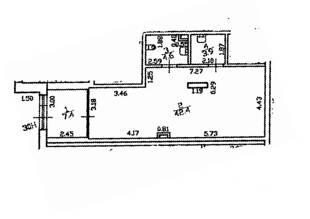 Помещение свободного назначения в Санкт-Петербург просп. Патриотов, 35 ... - Фото 1