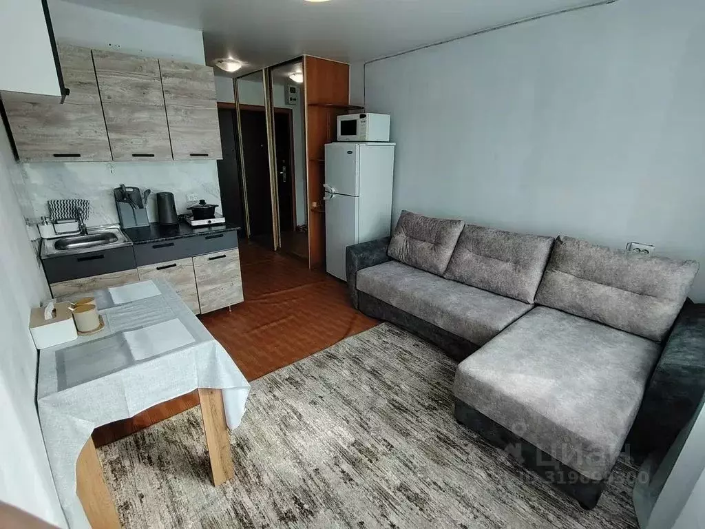 1-к кв. Приморский край, Владивосток ул. Надибаидзе, 32 (17.0 м) - Фото 0