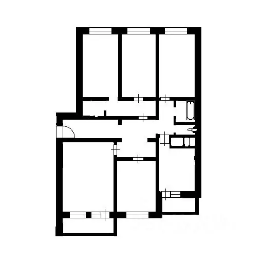 5-к кв. Санкт-Петербург ул. Маршала Казакова, 68к1 (119.0 м) - Фото 1